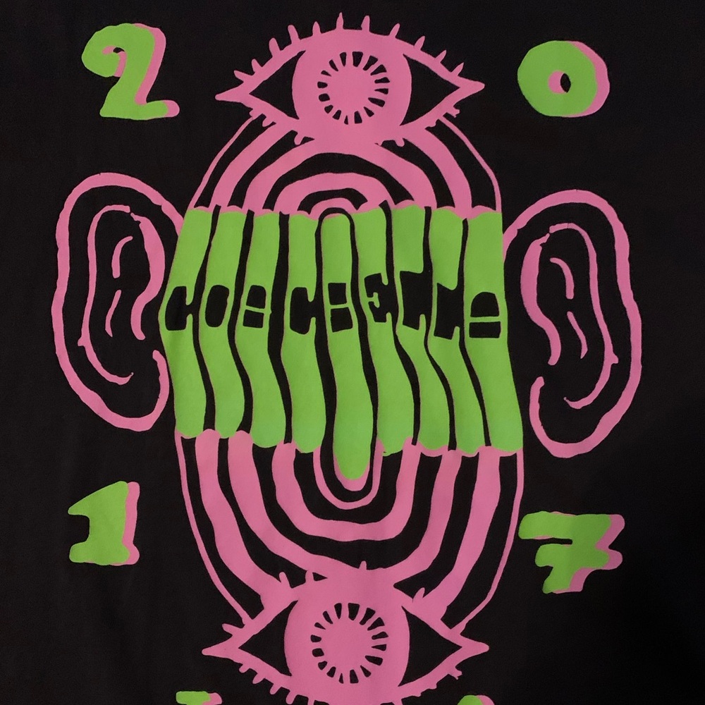 NWOT Black Coachella 2017 Indio Festival TShirt
